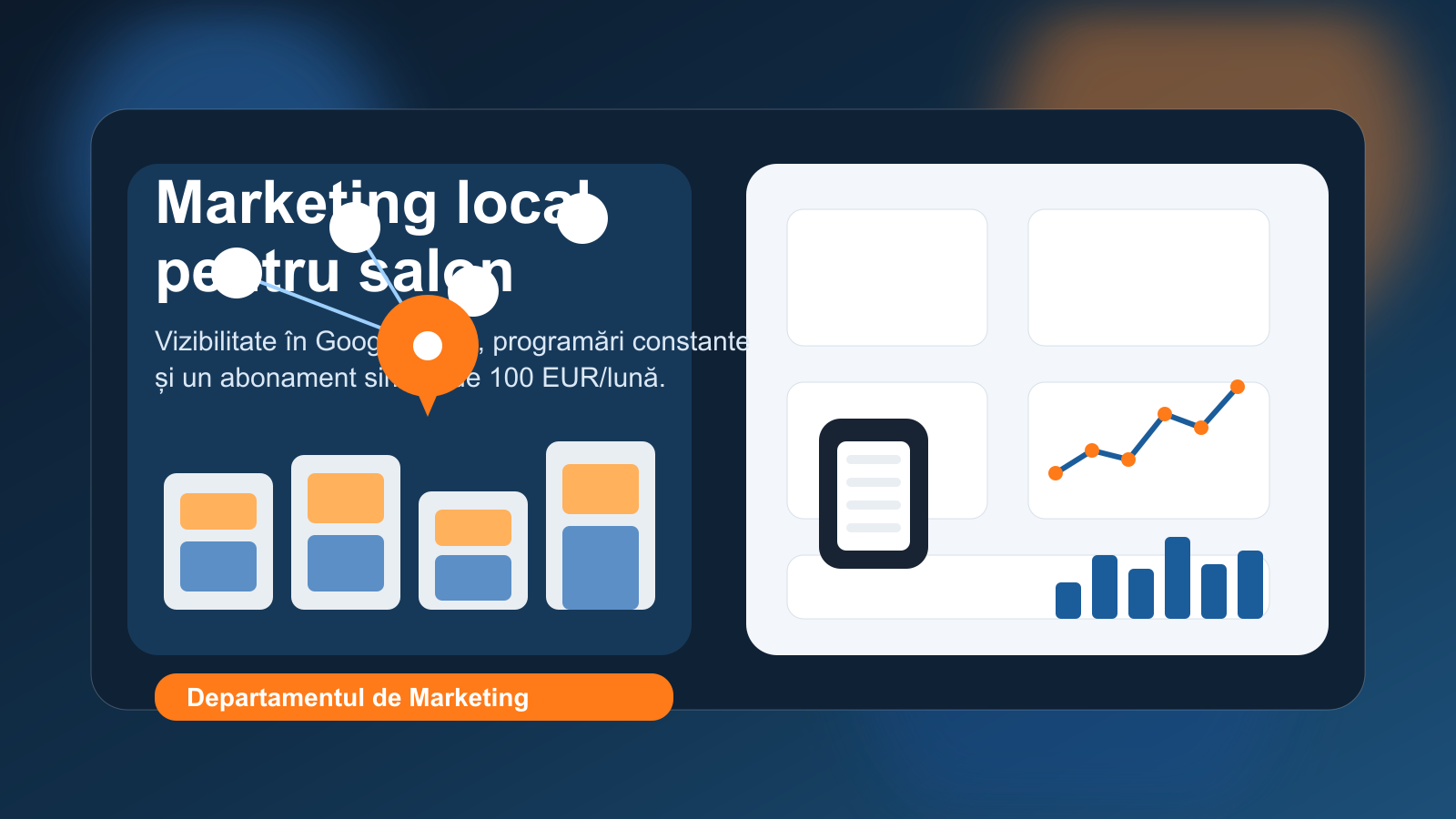 Marketing pentru salon: cum funcționează abonamentul de promovare locală de 100 EUR