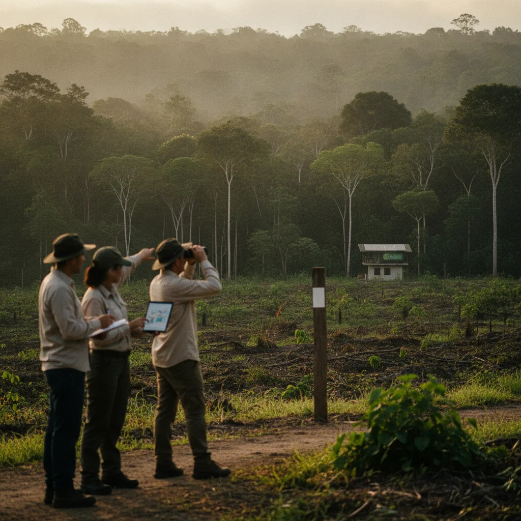 Amazonia atinge un minim istoric: 3.335 km² defrișați în 2025-2026