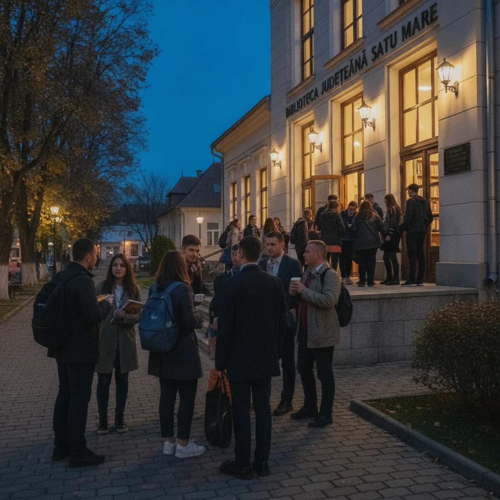 Biblioteca Județeană Satu Mare, deschisă până noaptea pe 2 octombrie