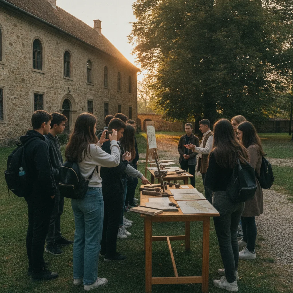 Elevii din Carei au explorat istoria locală la Căpleni, Satu Mare