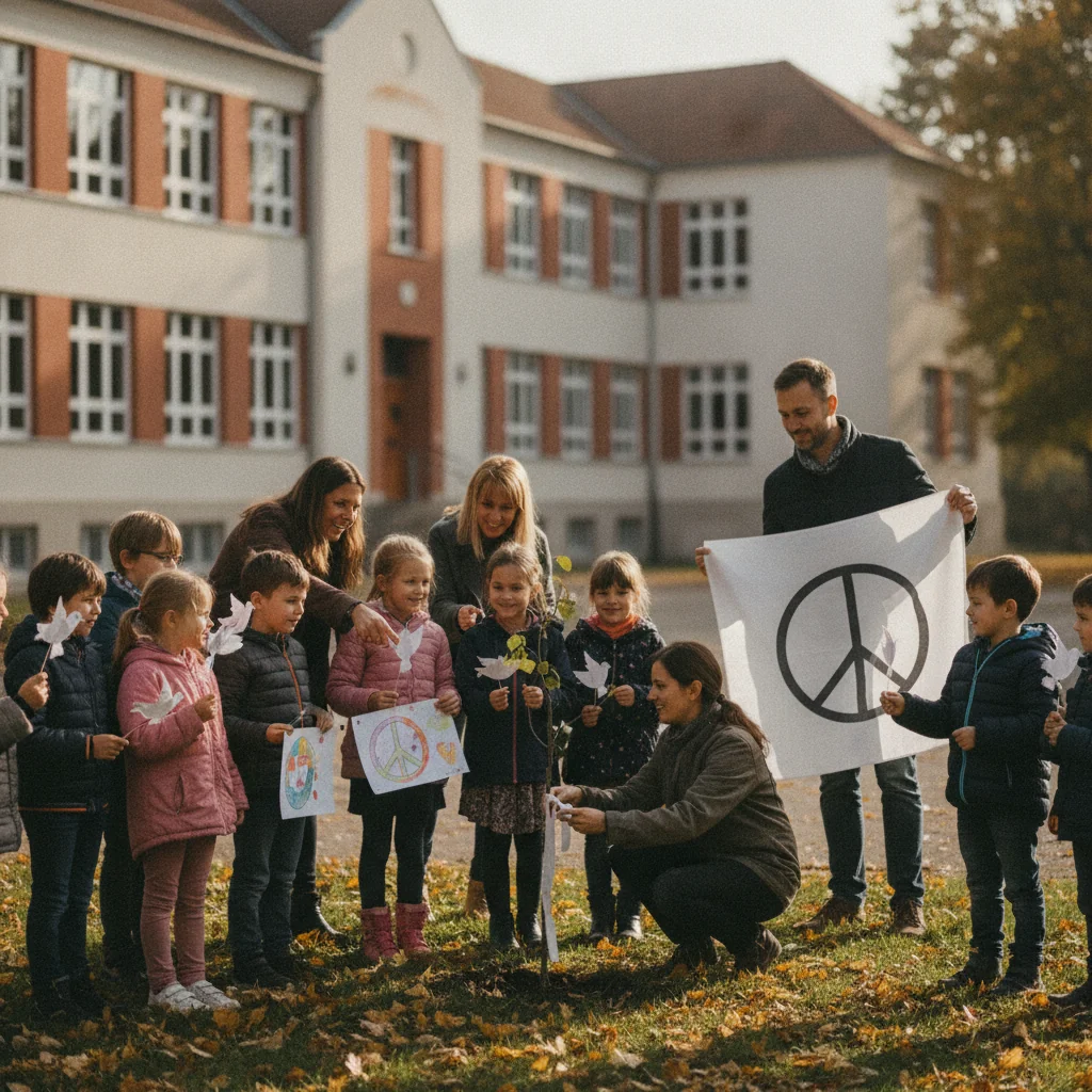 Elevii din Satu Mare au marcat Ziua Păcii prin mesaje de respect și toleranță