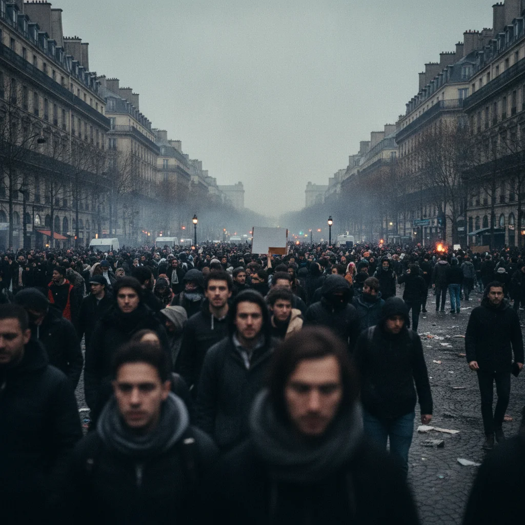 Franța: 1.200 de rețineri după protestele violente din octombrie